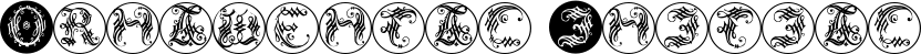 Ornamental Initial font